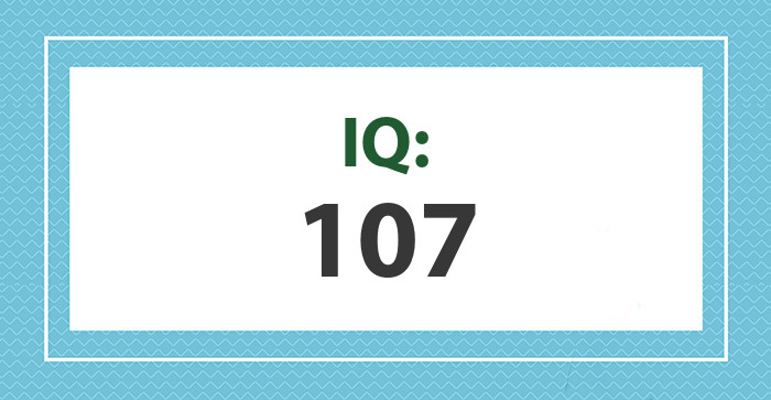 107 Intelligence level—a certificate