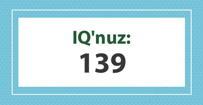 IQ&#39;nuz: 139